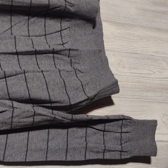 Grey & Black Striped Sweater - Picture 2 of 9